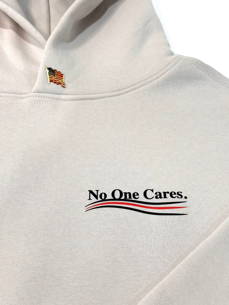 Campaign Hoodie // Bone